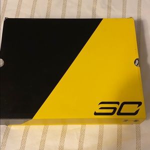 Blue , red and white UA Curry 2